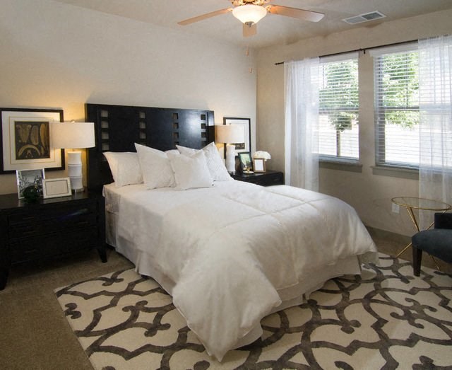 Main Bedroom With Expansive Windows at San Marino Apartments, South Jordan, UT, 84095