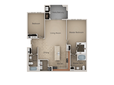 at San Marino Apartments, South Jordan, UT, 84095