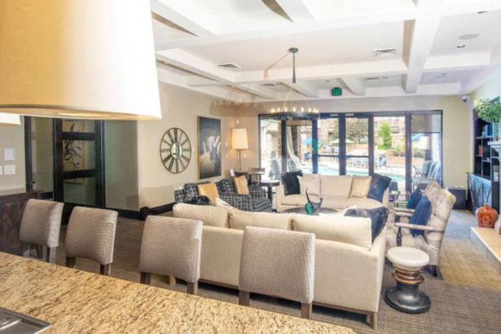 Resident Lounge at San Moritz Apartments, Midvale, UT, 84047