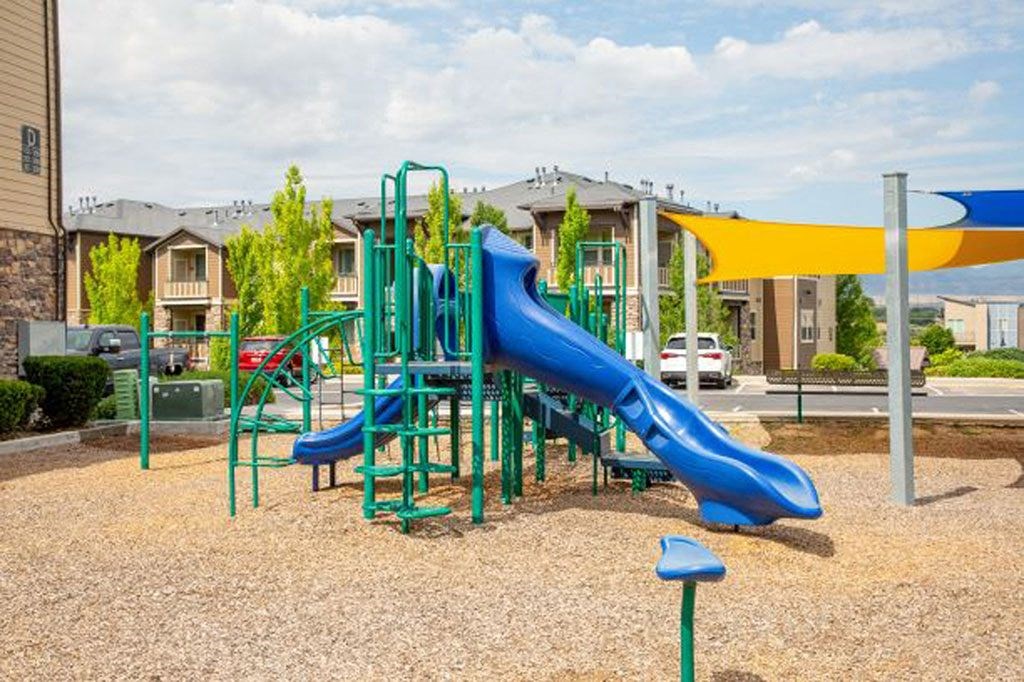 Playground at San Moritz Apartments, Midvale, Utah