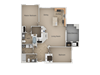 Two Bed Two Bath Floor Plan Two Bed Two Bath Floor Plan at San Moritz Apartments, Utah
