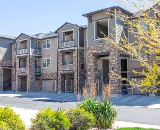 Attached Garages at San Tropez Apartments & Townhomes, Utah, 84095