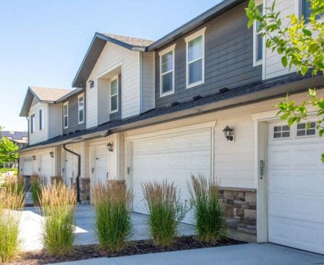 Townhomes with Private Garages  at San Tropez Apartments & Townhomes, South Jordan, Utah
