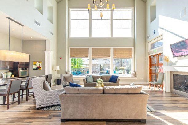 Contemporary Clubhouse at San Tropez Apartments & Townhomes, Utah