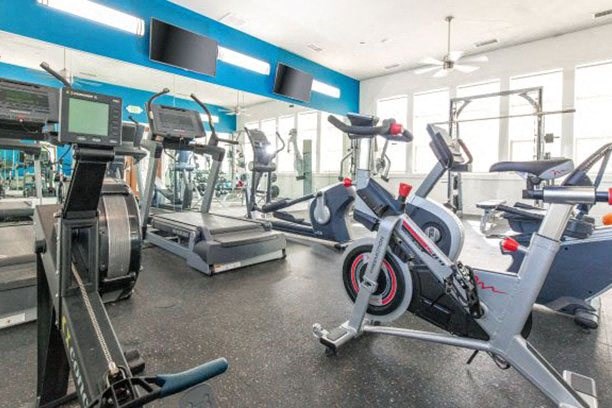 Fitness Center Access at San Tropez Apartments & Townhomes, South Jordan, UT