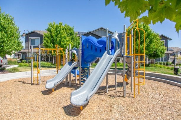 Playground Area at San Tropez Apartments & Townhomes, South Jordan, 84095