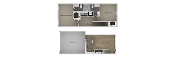 2Bed_2Bath Townhome at San Tropez Apartments & Townhomes, Utah