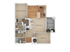2Bed_2Bath B 2Bed_2Bath B at San Tropez Apartments & Townhomes, South Jordan