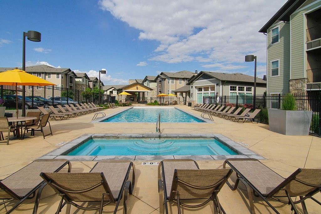 Hot Tub And Swimming Pool Hot Tub And Swimming Pool at Talavera at the Junction Apartments & Townhomes, Midvale, Utah