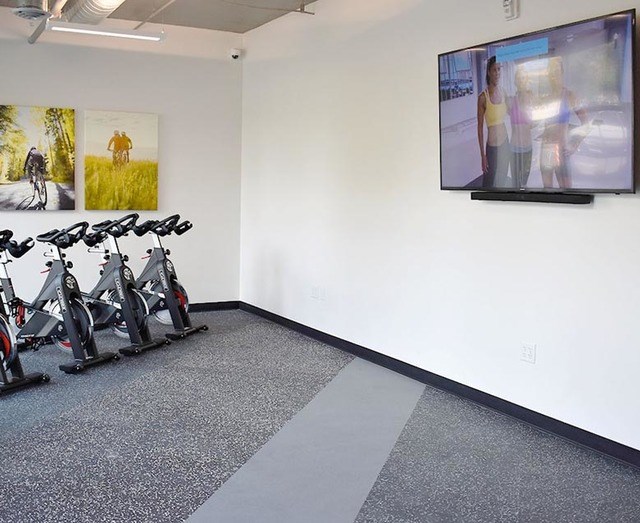 Spin Bikes at 600 Lofts Apartments, Salt Lake City