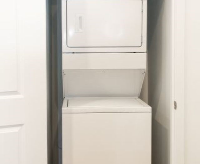 In-Home Washer & Dryer Tower at Garden Lofts Apartments, Salt Lake City, UT, 84101