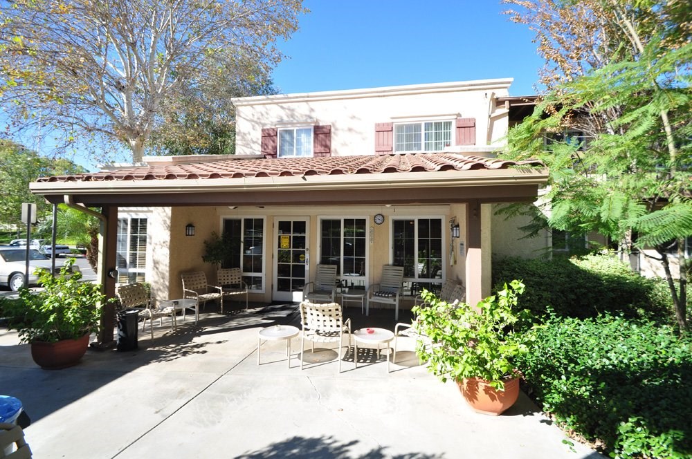 Heritage Park Senior Apartments Outside Community Space- Norco CA