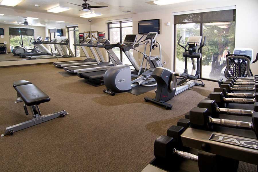 Modern Fitness Center at Providence Place Apartments, Salt Lake City