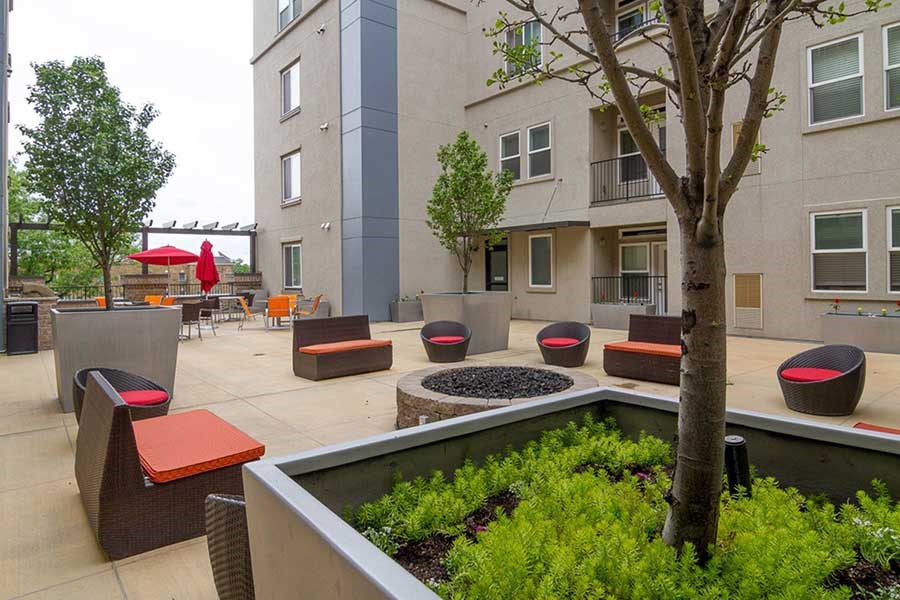 Beautiful Courtyard at Providence Place Apartments, Salt Lake City, UT