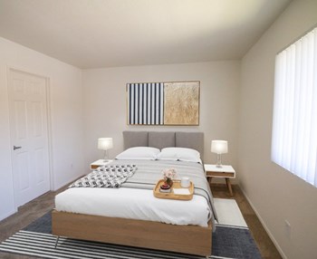 Large Bedroom at Shadow Way Affordable Apartments Large Bedroom at Shadow Way Affordable Apartments - Oceanside CA 92057 - Photo Gallery 6