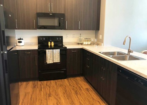 Large Corner Kitchen at Veranda Apartments, Draper, UT, 84020