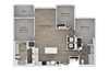 C2 Floor Plan C2 Floor Plan at Veranda Apartments, Draper, UT