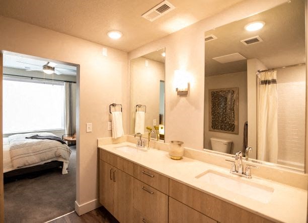 Luxurious Bathrooms at Soleil Lofts Apartments, Utah, 84096