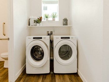 In Unit Washer and Dryer at Meadows at Homestead - Photo Gallery 7