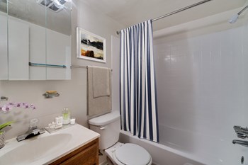 Luxurious Bathroom Luxurious Bathroom at River Pointe Apartments, ZPM, Fort Washington, Maryland - Photo Gallery 5