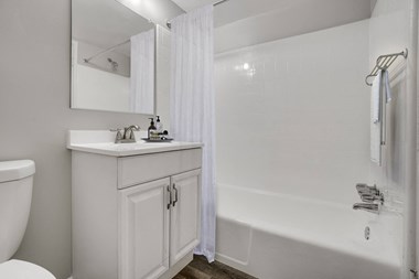 Bathroom With Bathtub at The District at Forestville Apartments, ZPM , Forestville, MD, 20747 - Photo Gallery 2