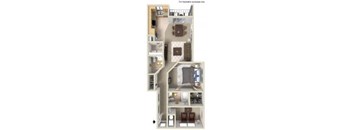 1 Bedroom w/ Den