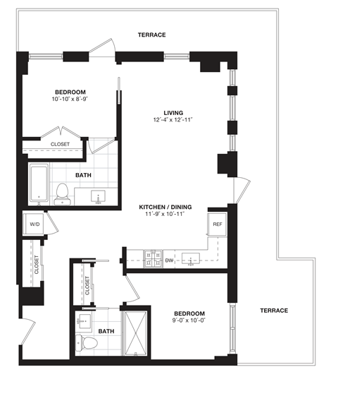 618 T Street NW 1-2 Beds Apartment for Rent - Photo Gallery 32