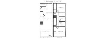 2 Bedroom 2 Bath
