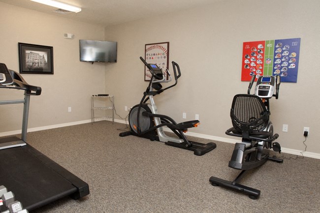 the exercise room