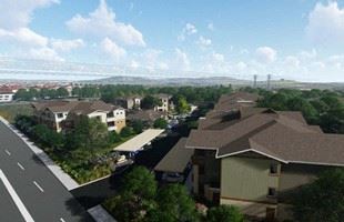 Bird view building rendering - Photo Gallery