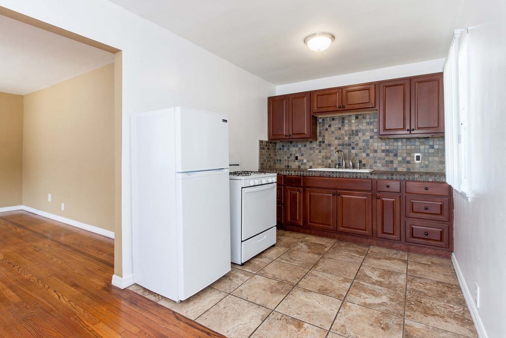 Kitchen view from dining area