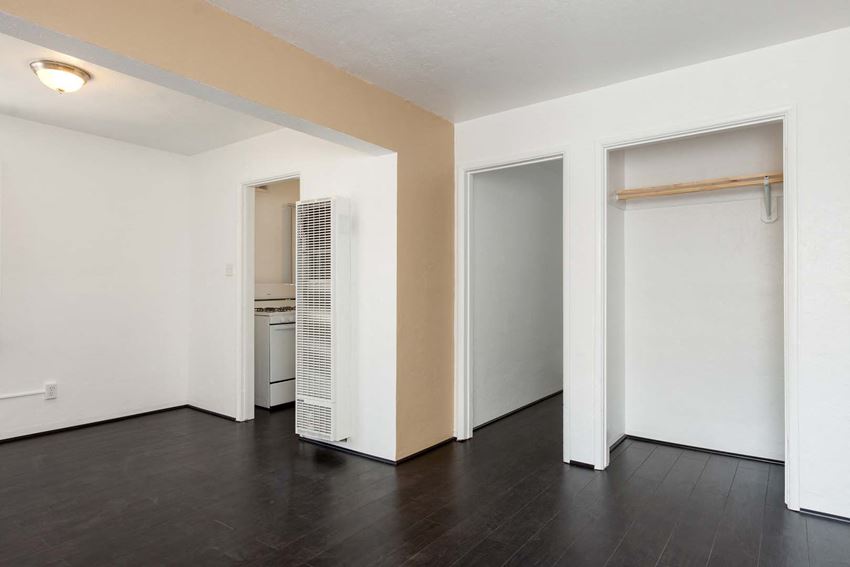 Closet view from living space Closet view from living space - Photo Gallery