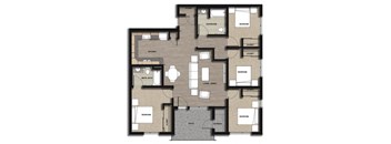 Floor Plan 4 Bedroom