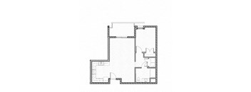 1 Bedroom 2 FloorPlan