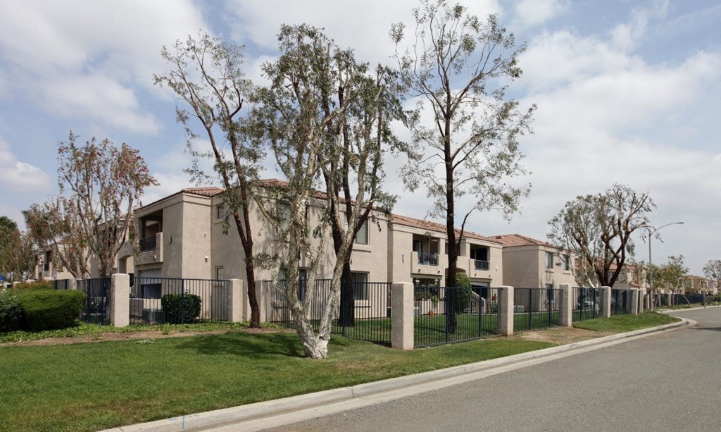 the building in which the apartments are located