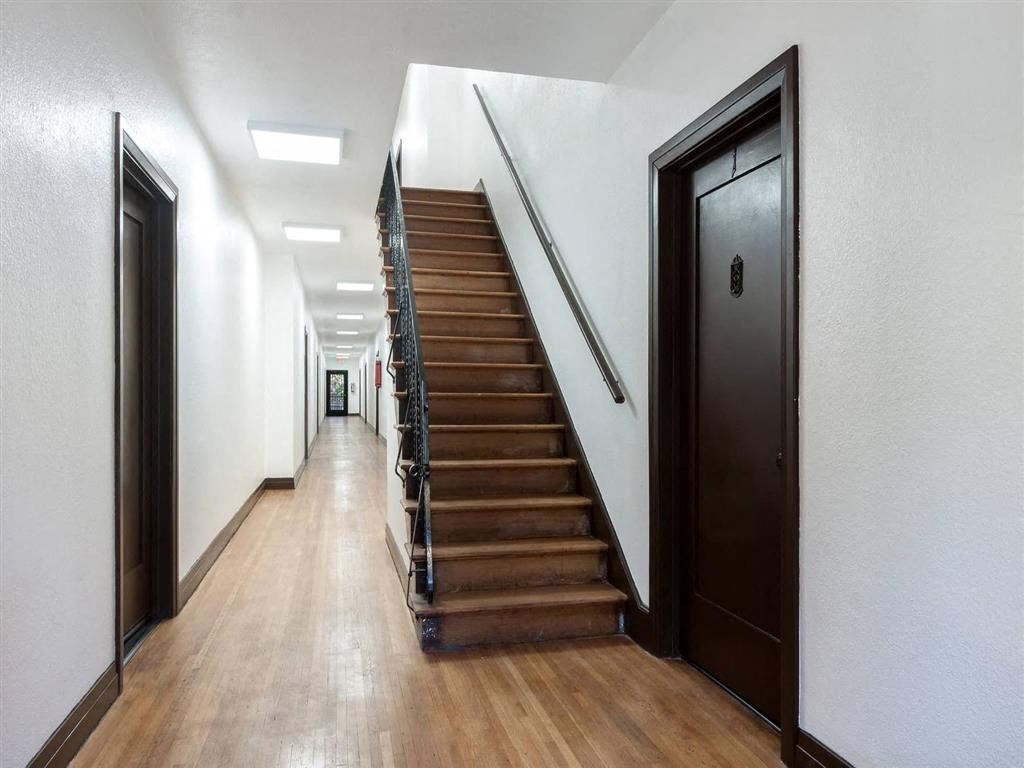 Common area stair case Common area stair case