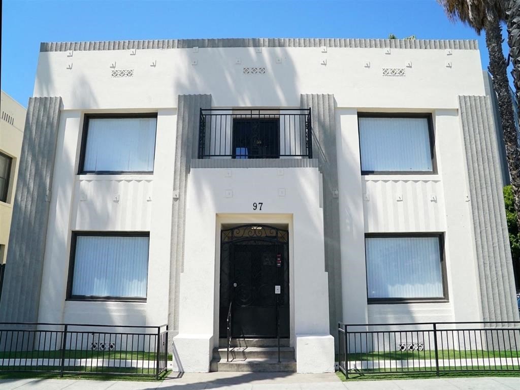 Exterior building entry