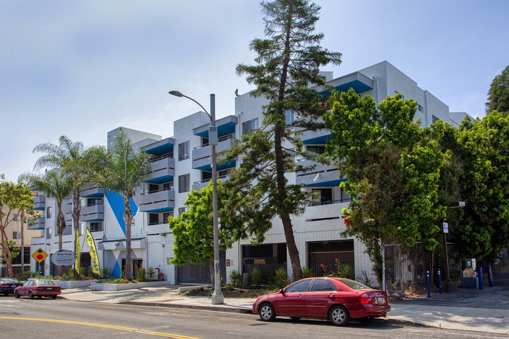 street view of building exterior at Harbor Terrace Apartments, California, 90731