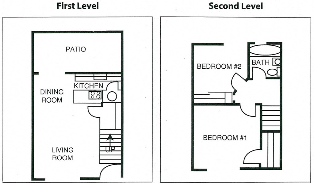 Floor Plan Image Both Levels