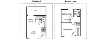Floor Plan Image Both Levels