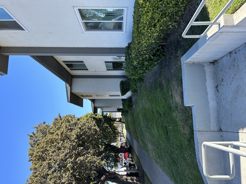 the building where the apartment is located