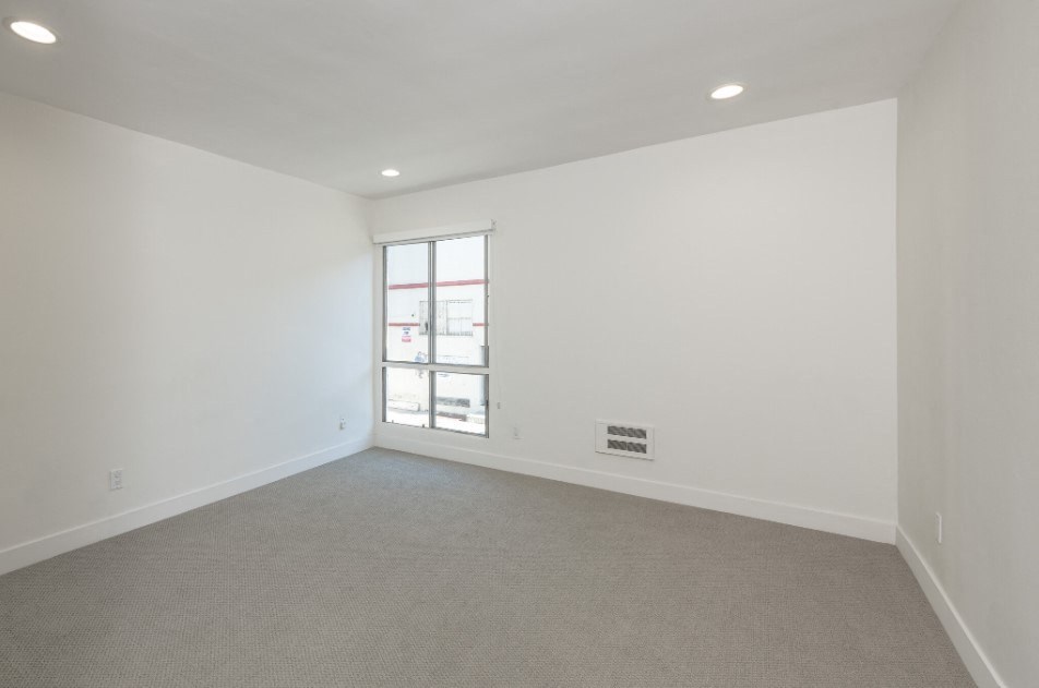 Midvale Interior of Apartments Bedroom Showing Window