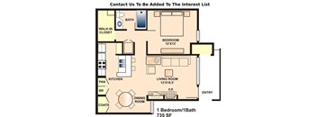 a floor plan of a house