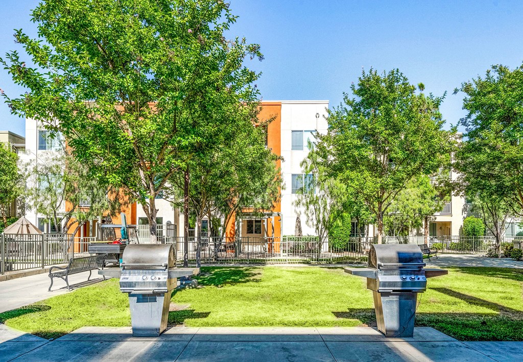 a bbq and picnic area