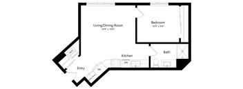 One Bedroom A2