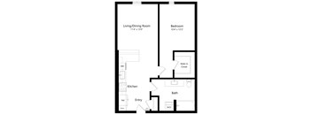 One Bedroom A11