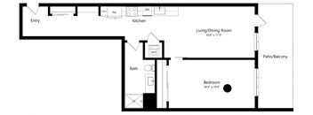 One Bedroom A13