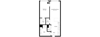 One Bedroom Den AD2