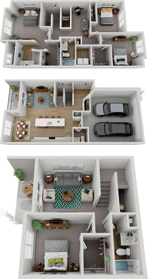 a two bedroom house plan is a good choice for a small family. a small house plan