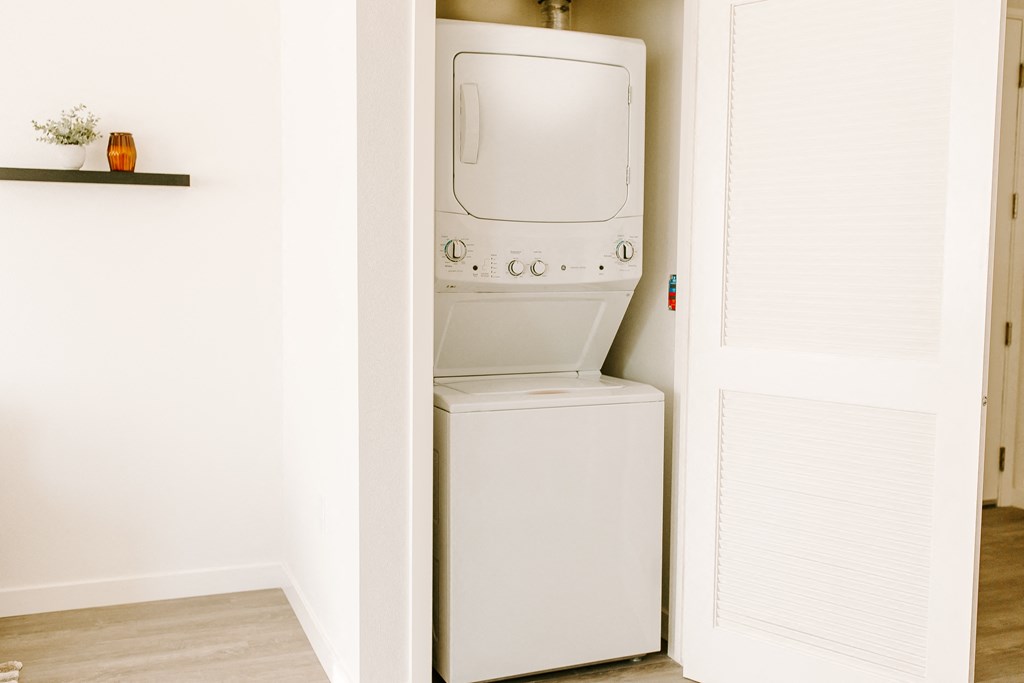 in unit washer and dryer